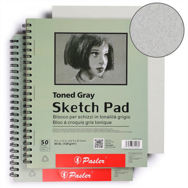  Bachmore Sketchpad 5.5X8.5 Inch (68lb/100g), 100 Sheets of  Spiral Bound Sketch Book for Artist Pro & Amateurs