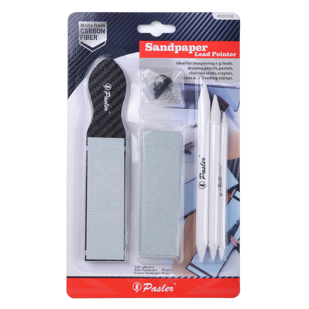 Charcoal Pencil Sharpener Clip on Artist Lead Sandpaper Pencil
