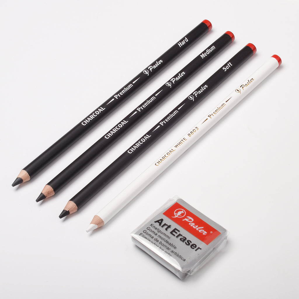 Charcoal Pencil Art Supplies  Charcoal Pencils Black Paper - 5pcs