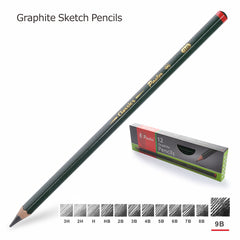 Pasler Matt Sketch Drawing Pencil Set of 6 Count including (2B,4B