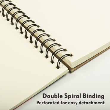 Digital Sketch Pad - Spiral Bound - 12 Sheets - Size 35x50 cm - 180 gm —