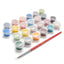 Underglaze, 24-Color Concentrated opaque liquid Set of 24 colors