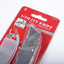 Pasler Folding Utility Knife Stainless Stell Body with 10-Piece Extra Blades.